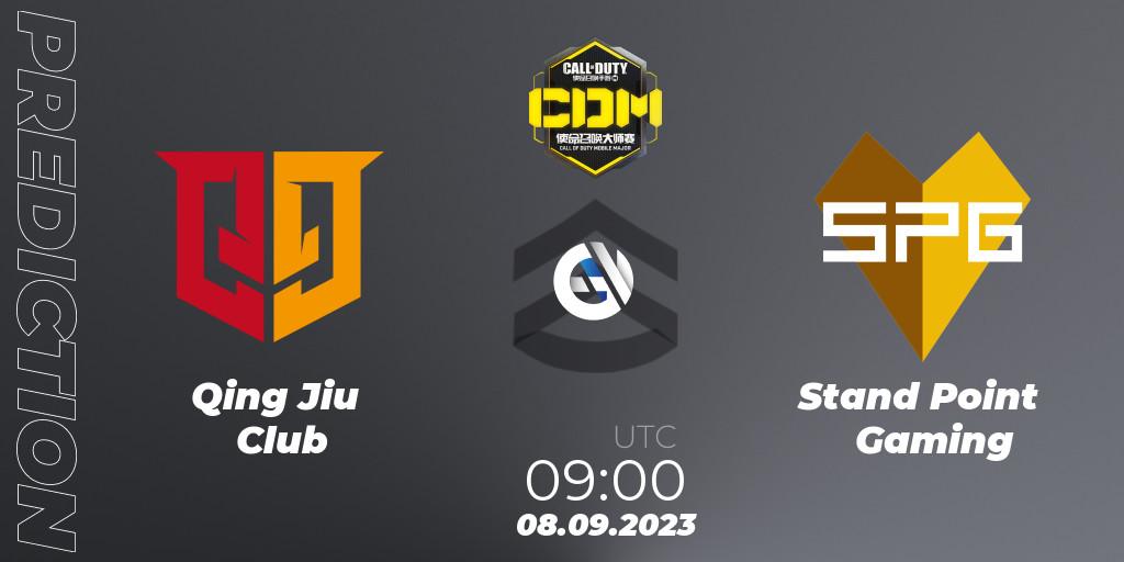 Qing Jiu Club - Stand Point Gaming: ennuste. 08.09.2023 at 09:00, Call of Duty, China Masters 2023 S6: Championship