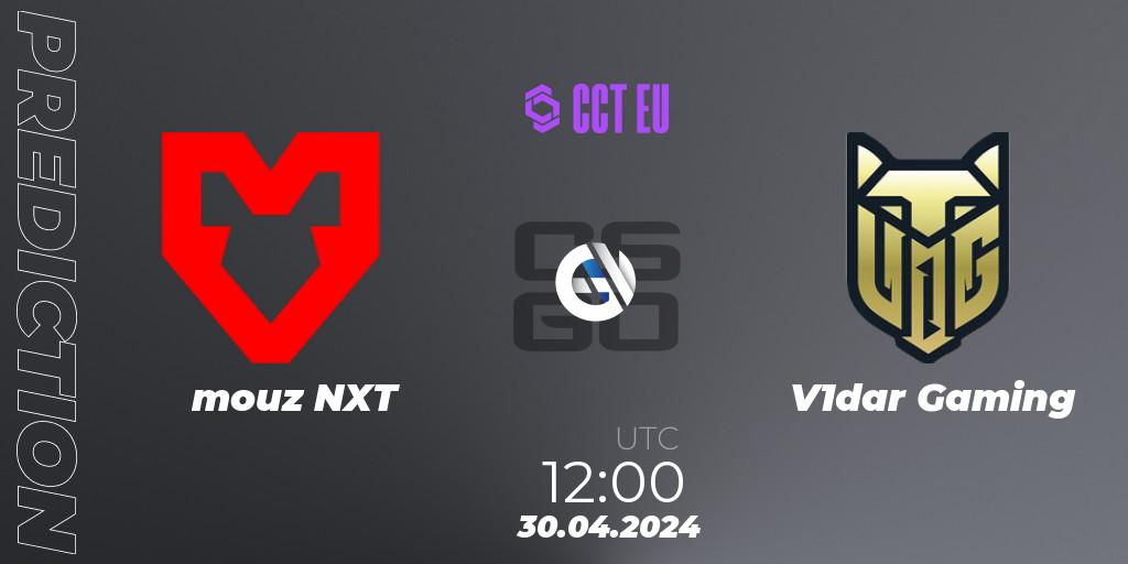 mouz NXT - V1dar Gaming: ennuste. 30.04.2024 at 12:00, Counter-Strike (CS2), CCT Season 2 Europe Series 2 