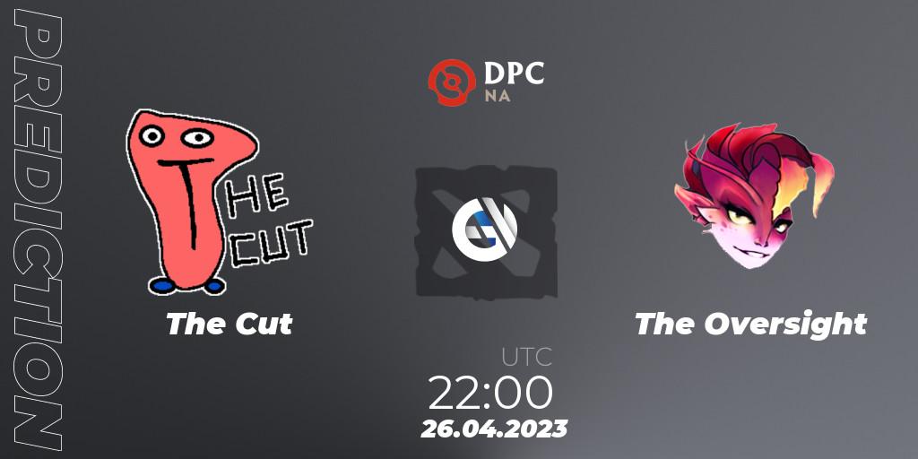 The Cut - The Oversight: ennuste. 26.04.23, Dota 2, DPC 2023 Tour 2: NA Division II (Lower)