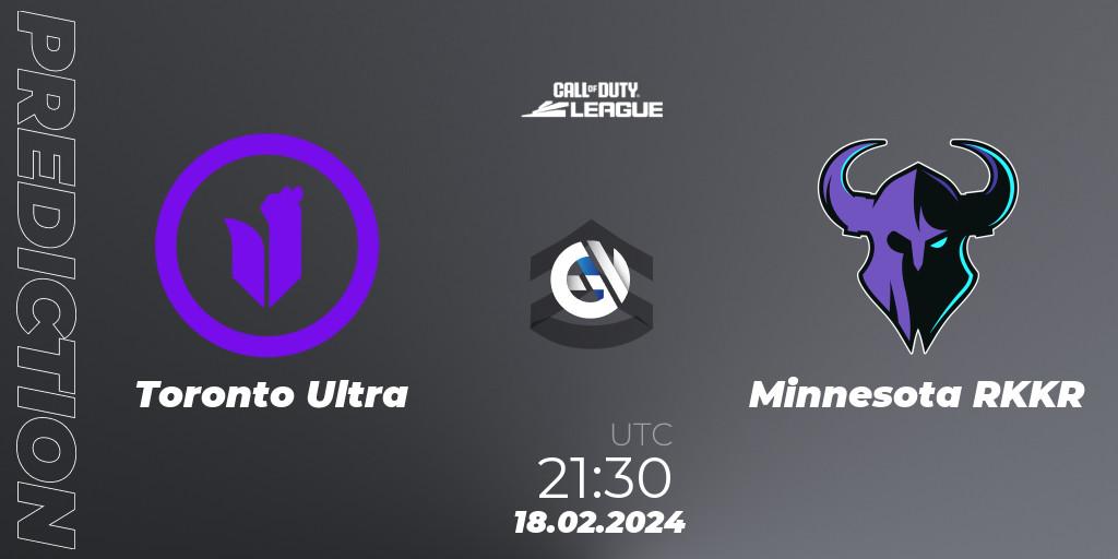 Toronto Ultra - Minnesota RØKKR: ennuste. 18.02.2024 at 21:30, Call of Duty, Call of Duty League 2024: Stage 2 Major Qualifiers