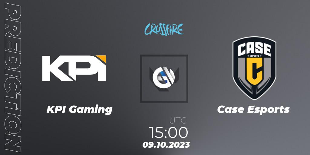 KPI Gaming - Case Esports: ennuste. 09.10.2023 at 18:00, VALORANT, LVP - Crossfire Cup 2023: Contenders #1