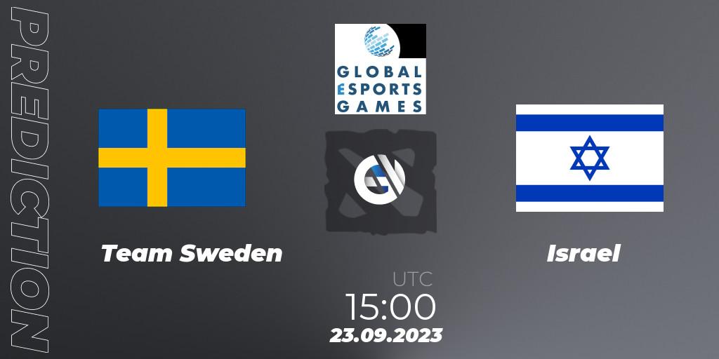 Team Sweden - Israel: ennuste. 23.09.2023 at 15:00, Dota 2, Global Esports Games 2023: Europe Qualifier