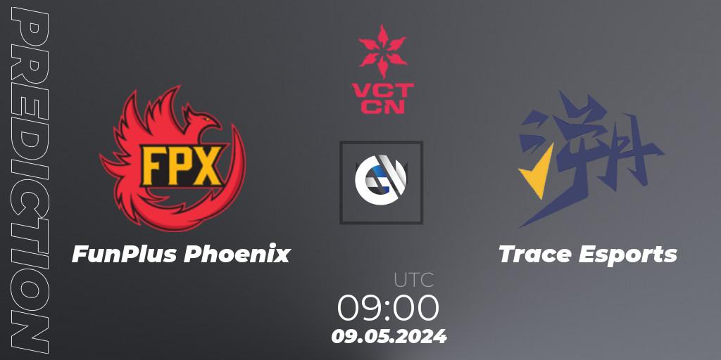 FunPlus Phoenix - Trace Esports: ennuste. 09.05.2024 at 09:00, VALORANT, VCT 2024: China Stage 1