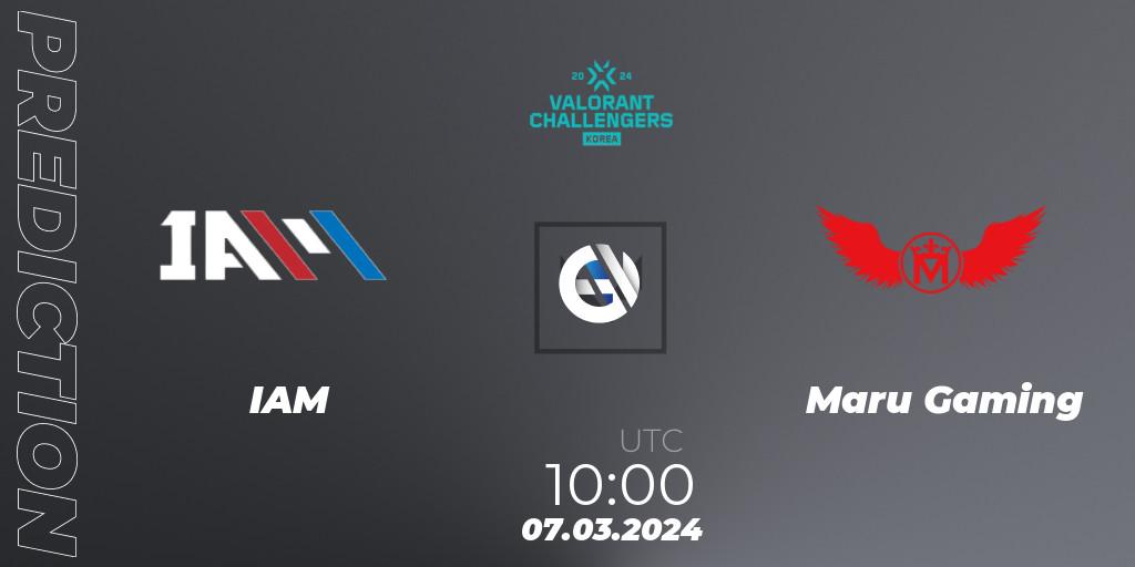 IAM - Maru Gaming: ennuste. 07.03.24, VALORANT, VALORANT Challengers Korea 2024: Split 1