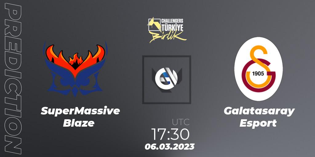 SuperMassive Blaze - Galatasaray Esport: ennuste. 06.03.23, VALORANT, VALORANT Challengers 2023 Turkey: Birlik Split 1