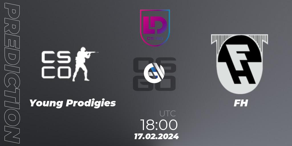 Young Prodigies - FH: ennuste. 17.02.2024 at 18:00, Counter-Strike (CS2), Icelandic Esports League Season 8: Regular Season