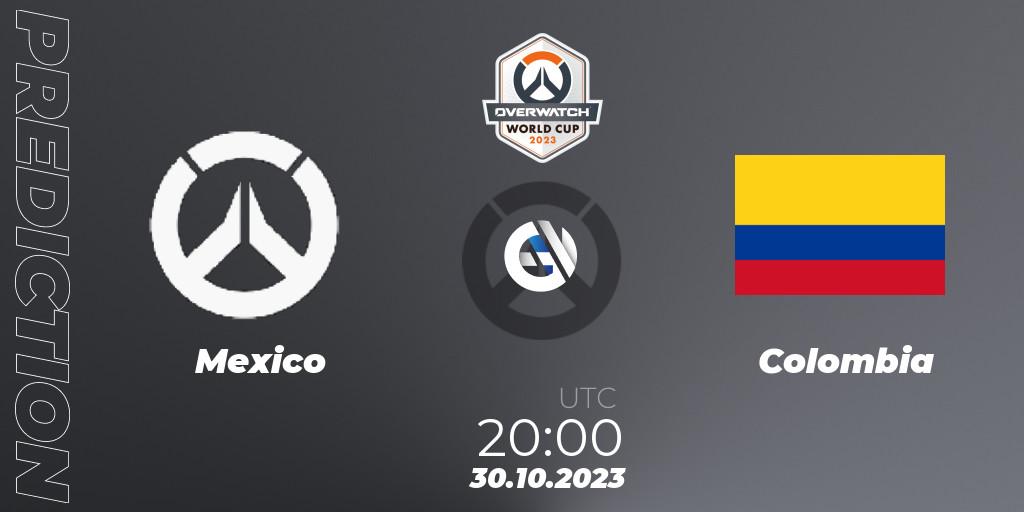 Mexico - Colombia: ennuste. 30.10.2023 at 20:00, Overwatch, Overwatch World Cup 2023