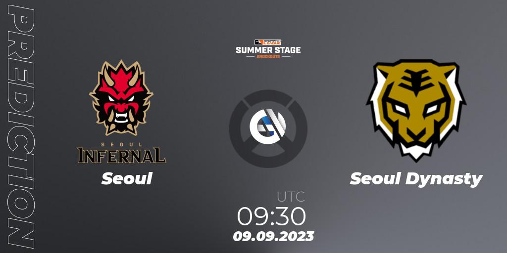 Seoul - Seoul Dynasty: ennuste. 09.09.23, Overwatch, Overwatch League 2023 - Summer Stage Knockouts