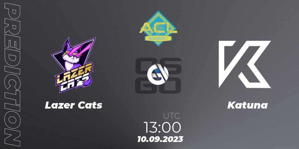 Lazer Cats - Katuna: ennuste. 10.09.23, CS2 (CS:GO), Arena Cyberclub League Season 1
