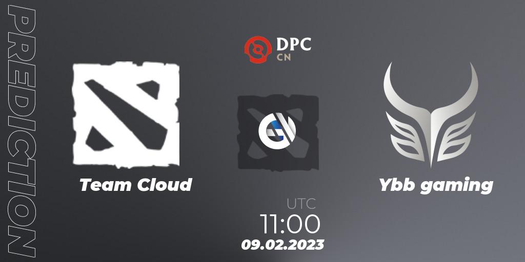 Team Cloud - Ybb gaming: ennuste. 09.02.23, Dota 2, DPC 2022/2023 Winter Tour 1: CN Division II (Lower)