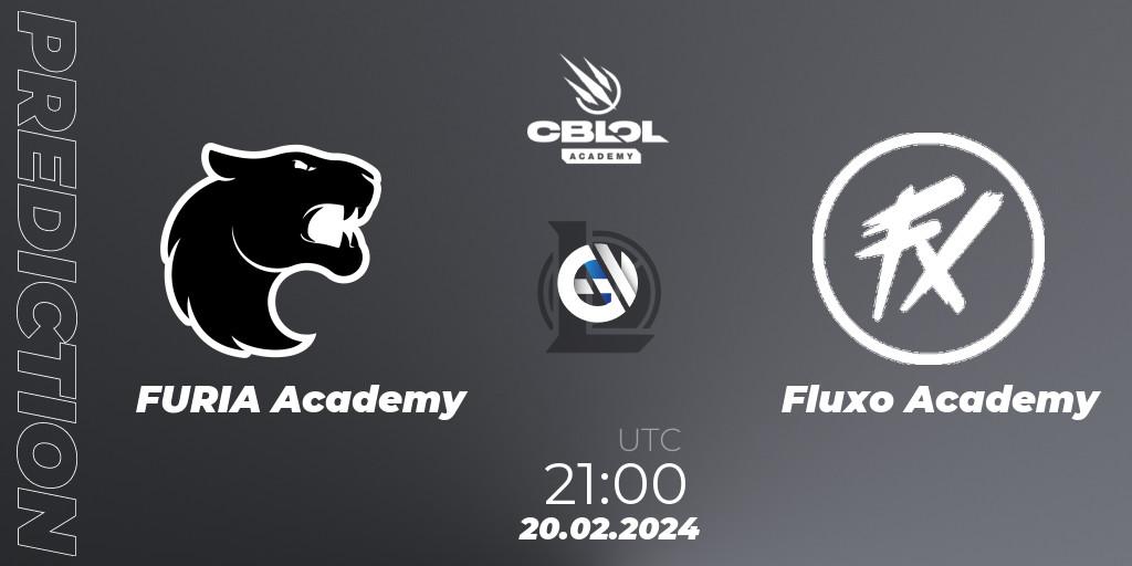 FURIA Academy - Fluxo Academy: ennuste. 20.02.24, LoL, CBLOL Academy Split 1 2024