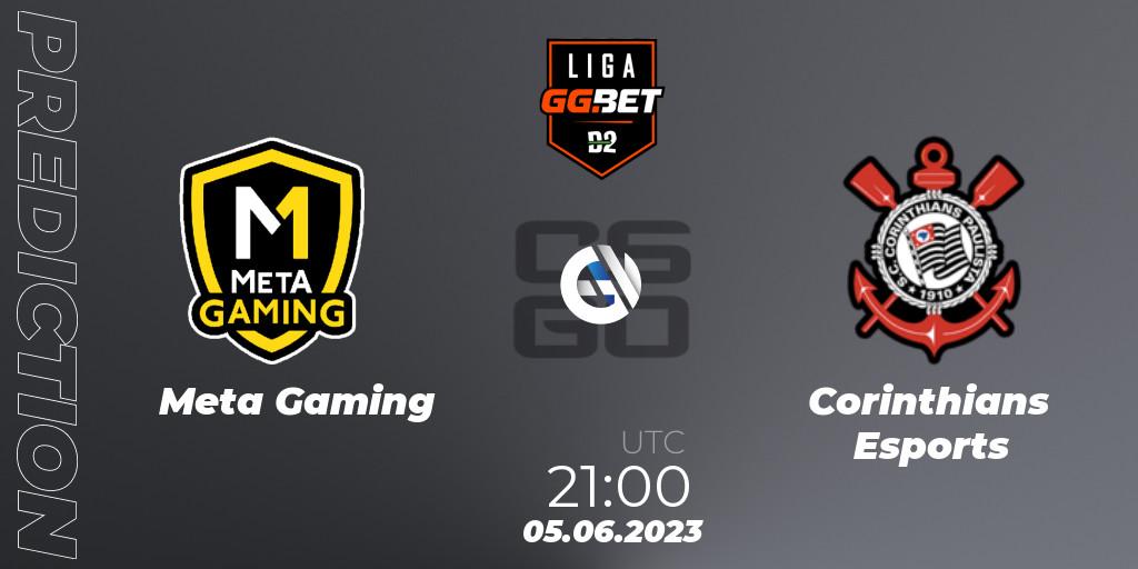 Meta Gaming Brasil - Corinthians Esports: ennuste. 05.06.23, CS2 (CS:GO), Dust2 Brasil Liga Season 1