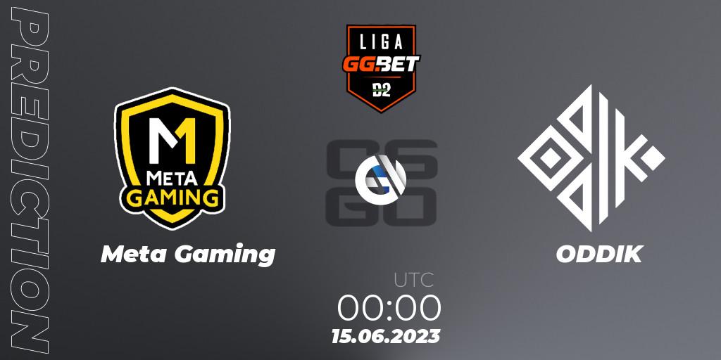 Meta Gaming Brasil - ODDIK: ennuste. 15.06.2023 at 00:00, Counter-Strike (CS2), Dust2 Brasil Liga Season 1