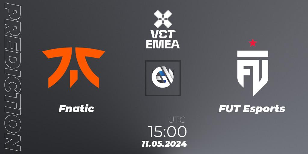 Fnatic - FUT Esports: ennuste. 11.05.2024 at 15:00, VALORANT, VCT 2024: EMEA Stage 1