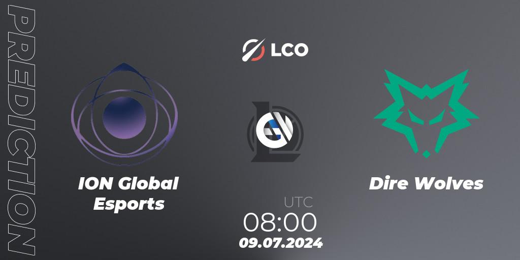 ION Global Esports - Dire Wolves: ennuste. 09.07.2024 at 08:00, LoL, LCO Split 2 2024 - Group Stage