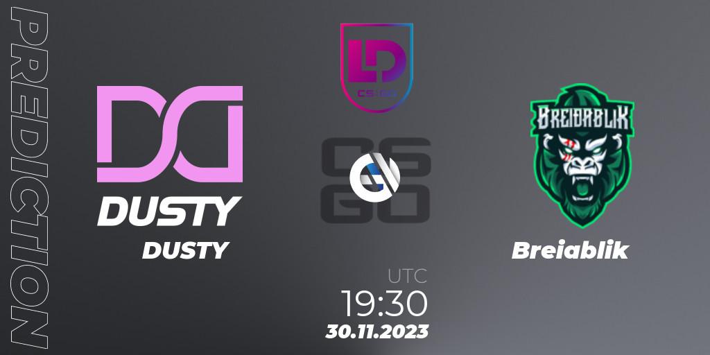 DUSTY - Breiðablik: ennuste. 30.11.2023 at 19:30, Counter-Strike (CS2), Icelandic Esports League Season 8: Regular Season