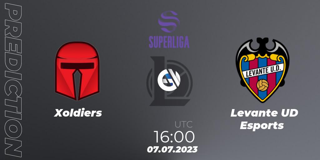 Xoldiers - Levante UD Esports: ennuste. 07.07.2023 at 16:00, LoL, LVP Superliga 2nd Division 2023 Summer