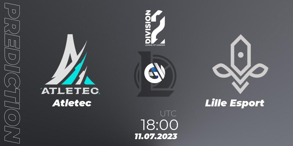 Atletec - Lille Esport: ennuste. 11.07.2023 at 18:00, LoL, LFL Division 2 Summer 2023 - Group Stage