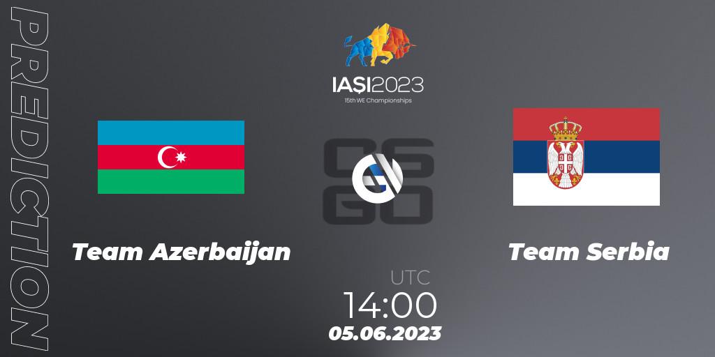 Team Azerbaijan - Serbia: ennuste. 05.06.23, CS2 (CS:GO), IESF World Esports Championship 2023: Eastern Europe Qualifier