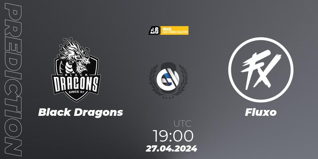 Black Dragons - Fluxo: ennuste. 27.04.24, Rainbow Six, Brazil League 2024 - Stage 1: Last Chance Qualifier