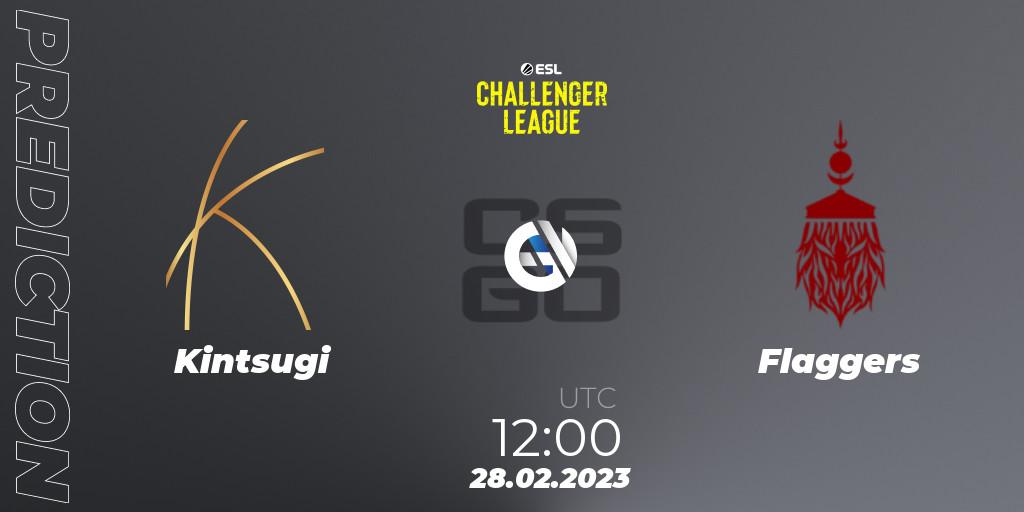 Kintsugi - Flaggers: ennuste. 28.02.2023 at 12:00, Counter-Strike (CS2), ESL Challenger League Season 44: Asia-Pacific