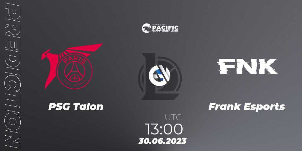 PSG Talon - Frank Esports: ennuste. 30.06.2023 at 13:00, LoL, PACIFIC Championship series Group Stage