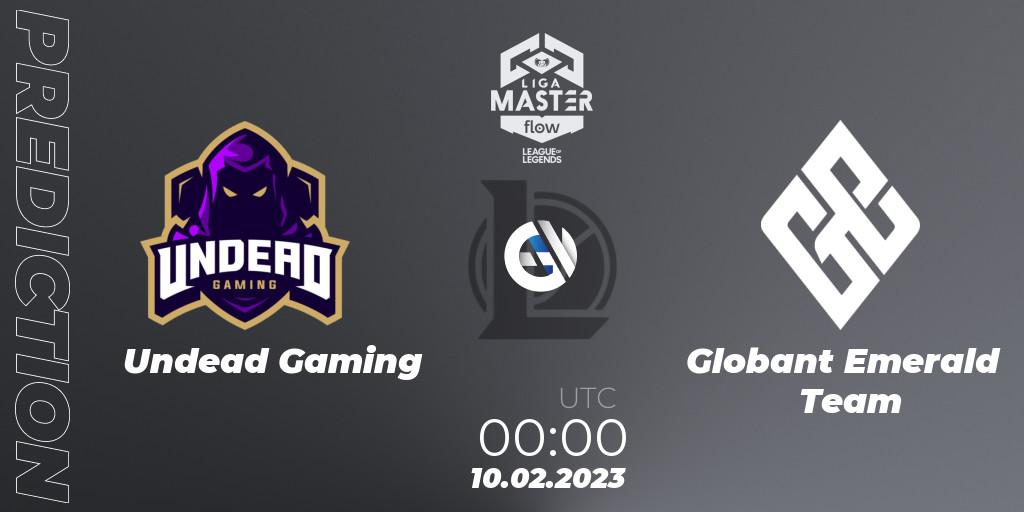 Undead Gaming - Globant Emerald Team: ennuste. 10.02.23, LoL, Liga Master Opening 2023 - Group Stage