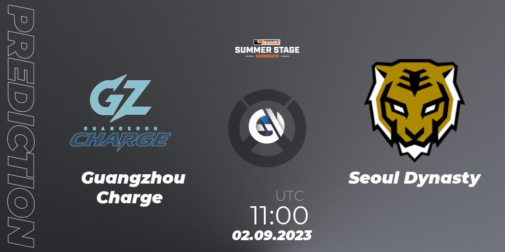Guangzhou Charge - Seoul Dynasty: ennuste. 02.09.23, Overwatch, Overwatch League 2023 - Summer Stage Knockouts