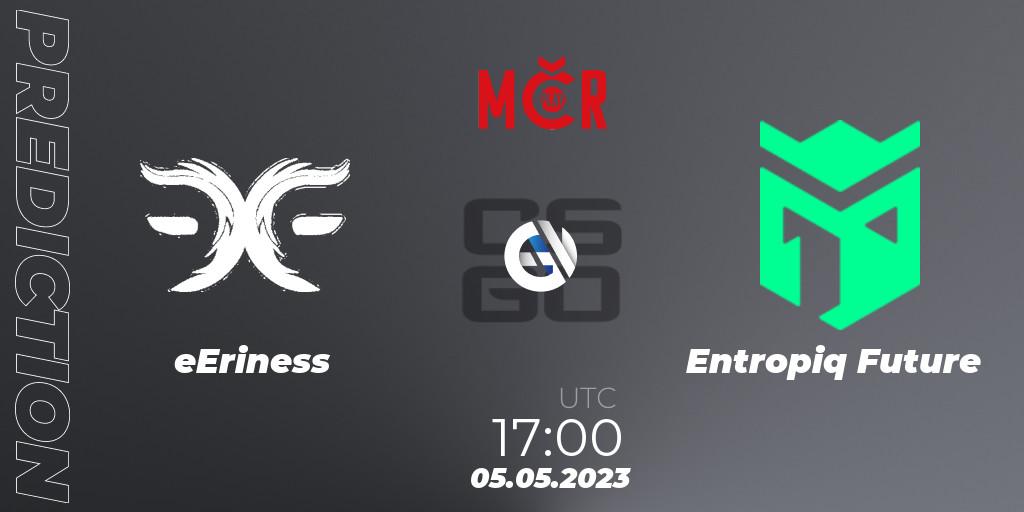 eEriness - Entropiq Future: ennuste. 05.05.2023 at 16:20, Counter-Strike (CS2), Tipsport Cup Bratislava 2023: Closed Qualifier