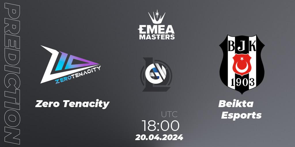 Zero Tenacity - Beşiktaş Esports: ennuste. 20.04.2024 at 18:00, LoL, EMEA Masters Spring 2024 - Group Stage