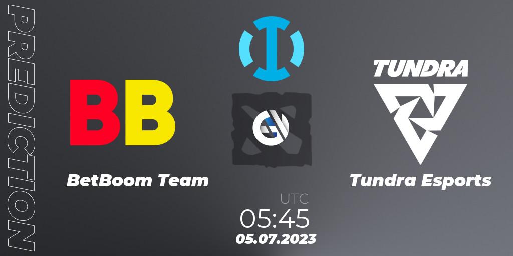 BetBoom Team - Tundra Esports: ennuste. 05.07.2023 at 05:33, Dota 2, The Bali Major 2023