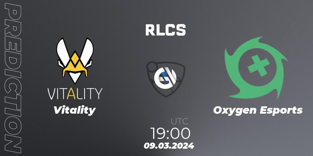 Vitality - Oxygen Esports: ennuste. 09.03.24, Rocket League, RLCS 2024 - Major 1: Europe Open Qualifier 3