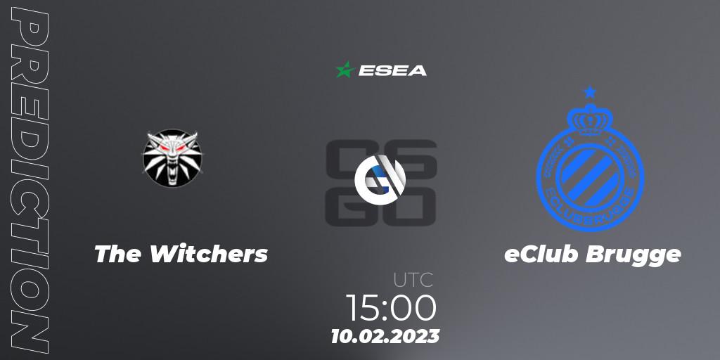The Witchers - eClub Brugge: ennuste. 10.02.23, CS2 (CS:GO), ESEA Season 44: Advanced Division - Europe