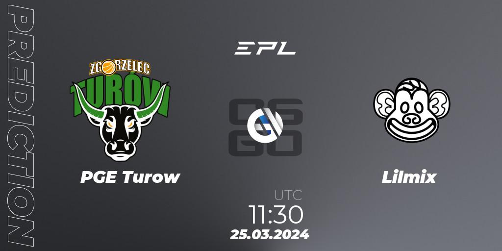 PGE Turow - Lilmix: ennuste. 25.03.24, CS2 (CS:GO), European Pro League Season 16: Division 2