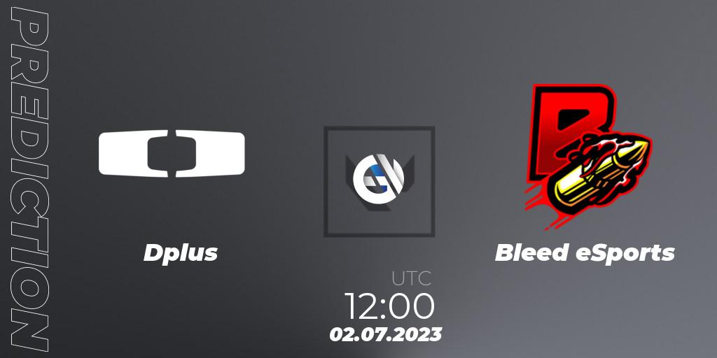 Dplus - Bleed eSports: ennuste. 02.07.23, VALORANT, VALORANT Challengers Ascension 2023: Pacific - Group Stage