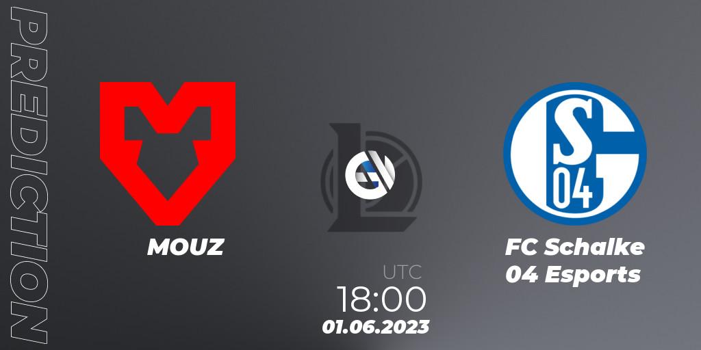 MOUZ - FC Schalke 04 Esports: ennuste. 01.06.23, LoL, Prime League Summer 2023 - Group Stage