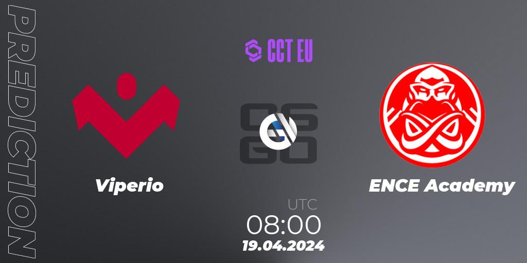 Viperio - ENCE Academy: ennuste. 19.04.24, CS2 (CS:GO), CCT Season 2 Europe Series 1 Closed Qualifier