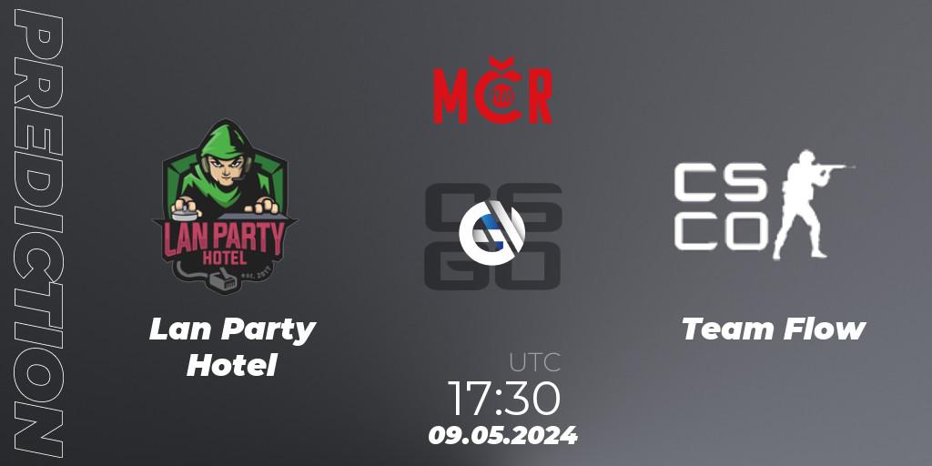 Lan Party Hotel - Team Flow: ennuste. 09.05.2024 at 16:45, Counter-Strike (CS2), Tipsport Cup Spring 2024: Closed Qualifier