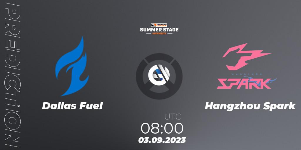 Dallas Fuel - Hangzhou Spark: ennuste. 03.09.23, Overwatch, Overwatch League 2023 - Summer Stage Knockouts