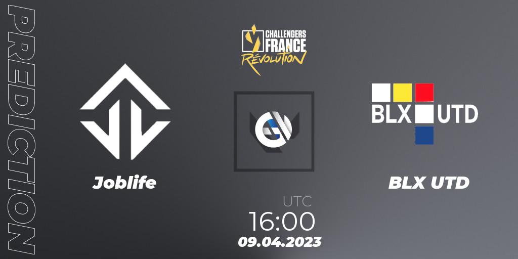 Joblife - BLX UTD: ennuste. 09.04.2023 at 16:00, VALORANT, VALORANT Challengers France: Revolution Split 2 - Regular Season
