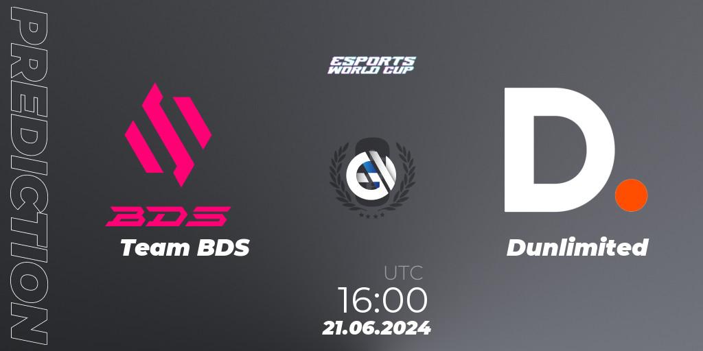 Team BDS - Dunlimited: ennuste. 21.06.2024 at 16:00, Rainbow Six, Esports World Cup 2024: Europe OQ