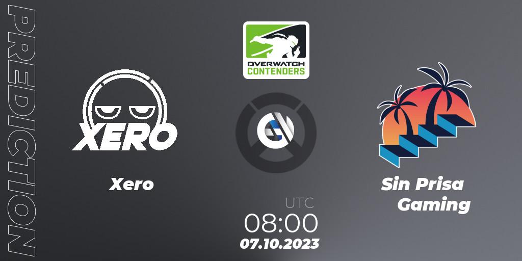Xero - Sin Prisa Gaming: ennuste. 07.10.2023 at 08:00, Overwatch, Overwatch Contenders 2023 Fall Series: Korea