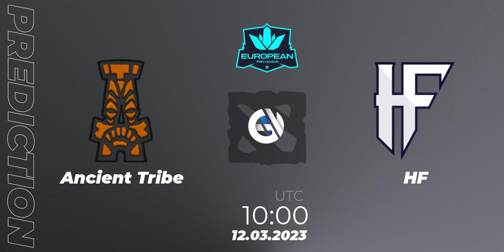 Ancient Tribe - HF: ennuste. 12.03.2023 at 10:00, Dota 2, European Pro League Season 7