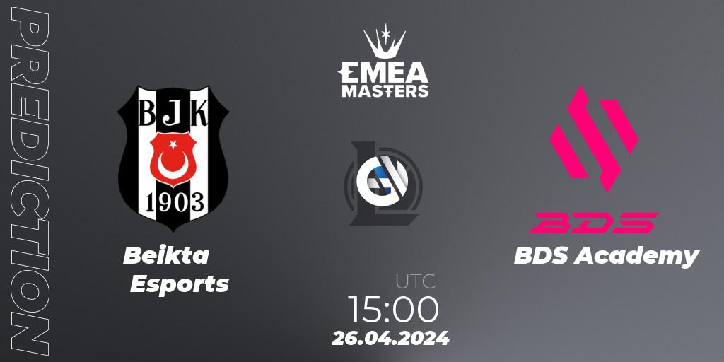 Beşiktaş Esports - BDS Academy: ennuste. 26.04.24, LoL, EMEA Masters Spring 2024 - Playoffs
