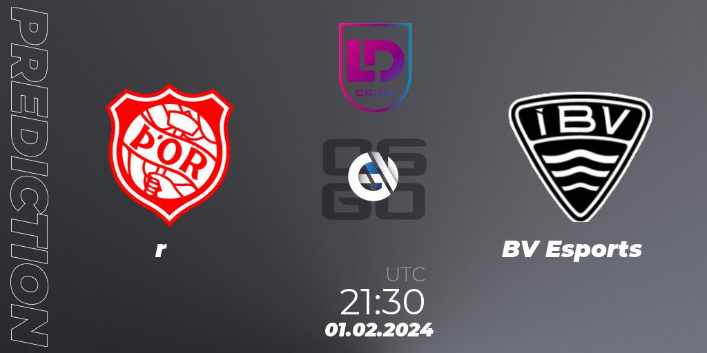 Þór - ÍBV Esports: ennuste. 01.02.2024 at 20:30, Counter-Strike (CS2), Icelandic Esports League Season 8: Regular Season