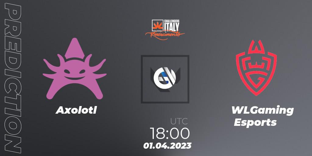 Axolotl - WLGaming Esports: ennuste. 01.04.23, VALORANT, VALORANT Challengers 2023 Italy: Rinascimento Split 2