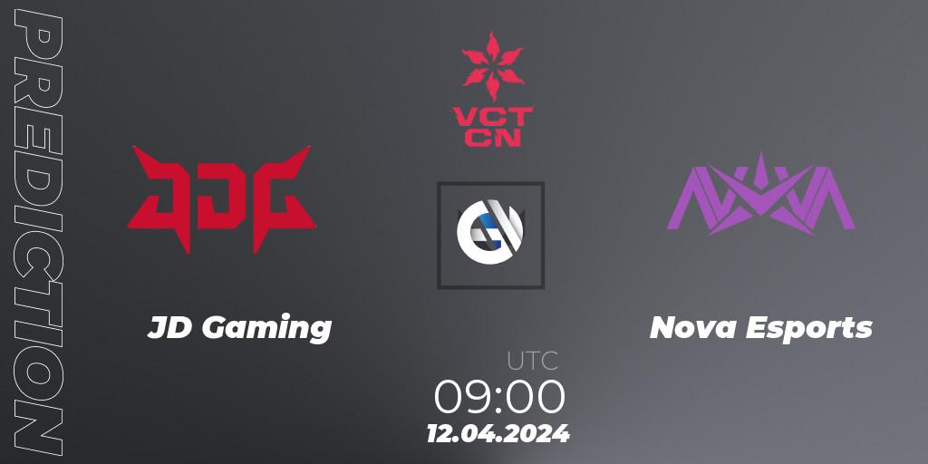 JD Gaming - Nova Esports: ennuste. 12.04.2024 at 09:10, VALORANT, VALORANT Champions Tour China 2024: Stage 1 - Group Stage