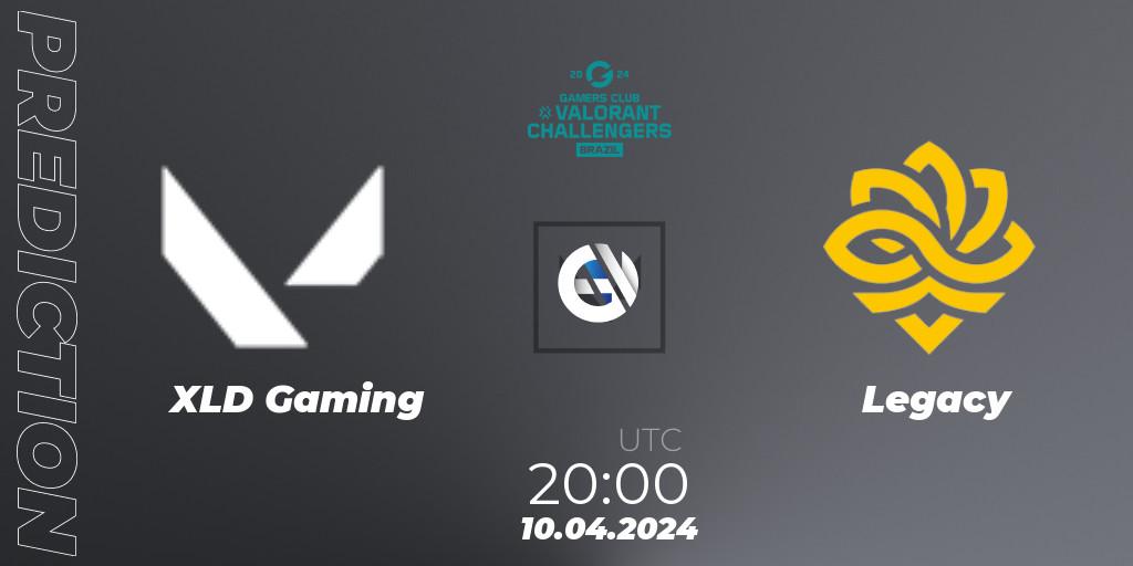 XLD Gaming - Legacy: ennuste. 10.04.2024 at 20:00, VALORANT, VALORANT Challengers Brazil 2024: Split 1