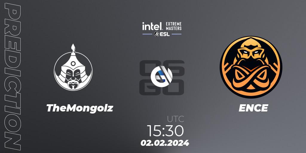 TheMongolz - ENCE: ennuste. 02.02.2024 at 15:30, Counter-Strike (CS2), IEM Katowice 2024 Play-in