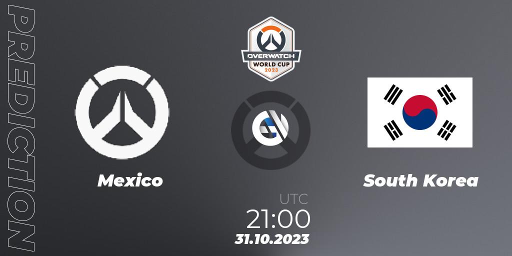 Mexico - South Korea: ennuste. 31.10.23, Overwatch, Overwatch World Cup 2023